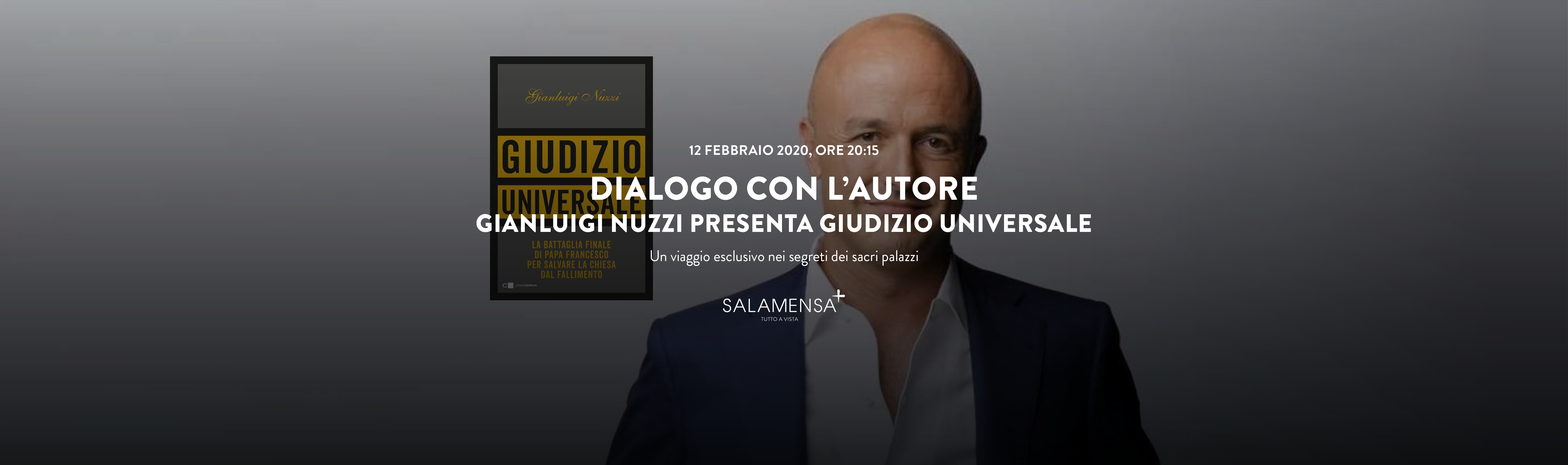 Salamensa | Gianluigi Nuzzi presenta Giudizio Universale