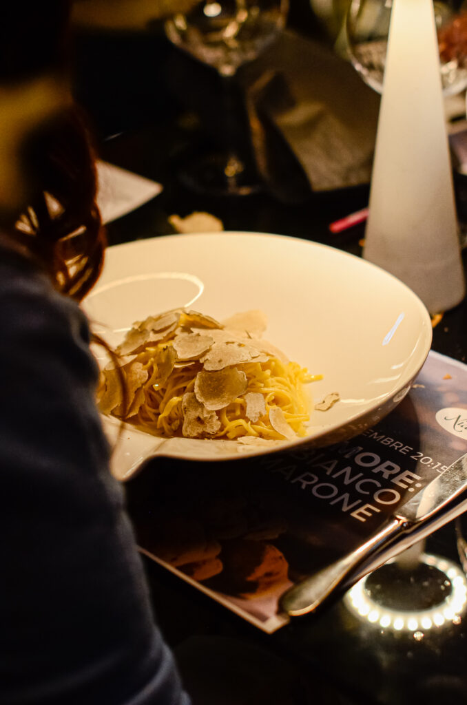 Tagliolini al tartufo bianco